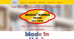 Desktop Screenshot of mosulkubba.com