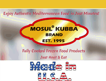 Tablet Screenshot of mosulkubba.com